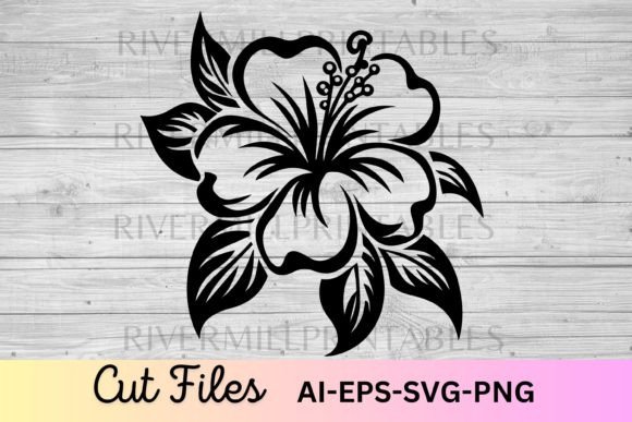 Download Tropical Flower SVG Cut File - Flower svg Collection