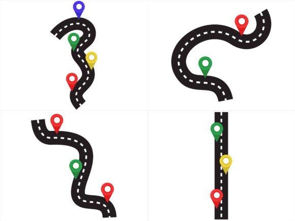 Download Road Map Journey Route Location - Premium Resources